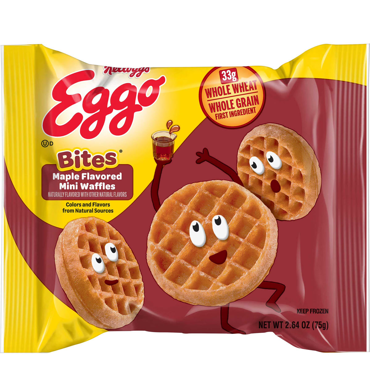 Maple Flavored Waffle, 2.64 Ounce - 72 per case X720247