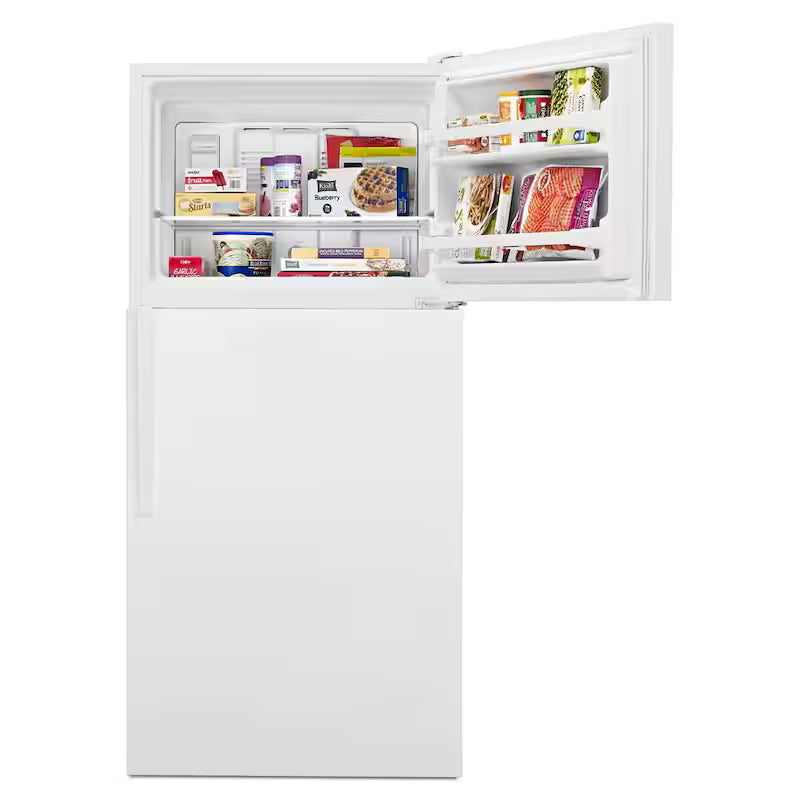 30 in. 18.3 cu. ft. White Top Freezer Refrigerator B7854