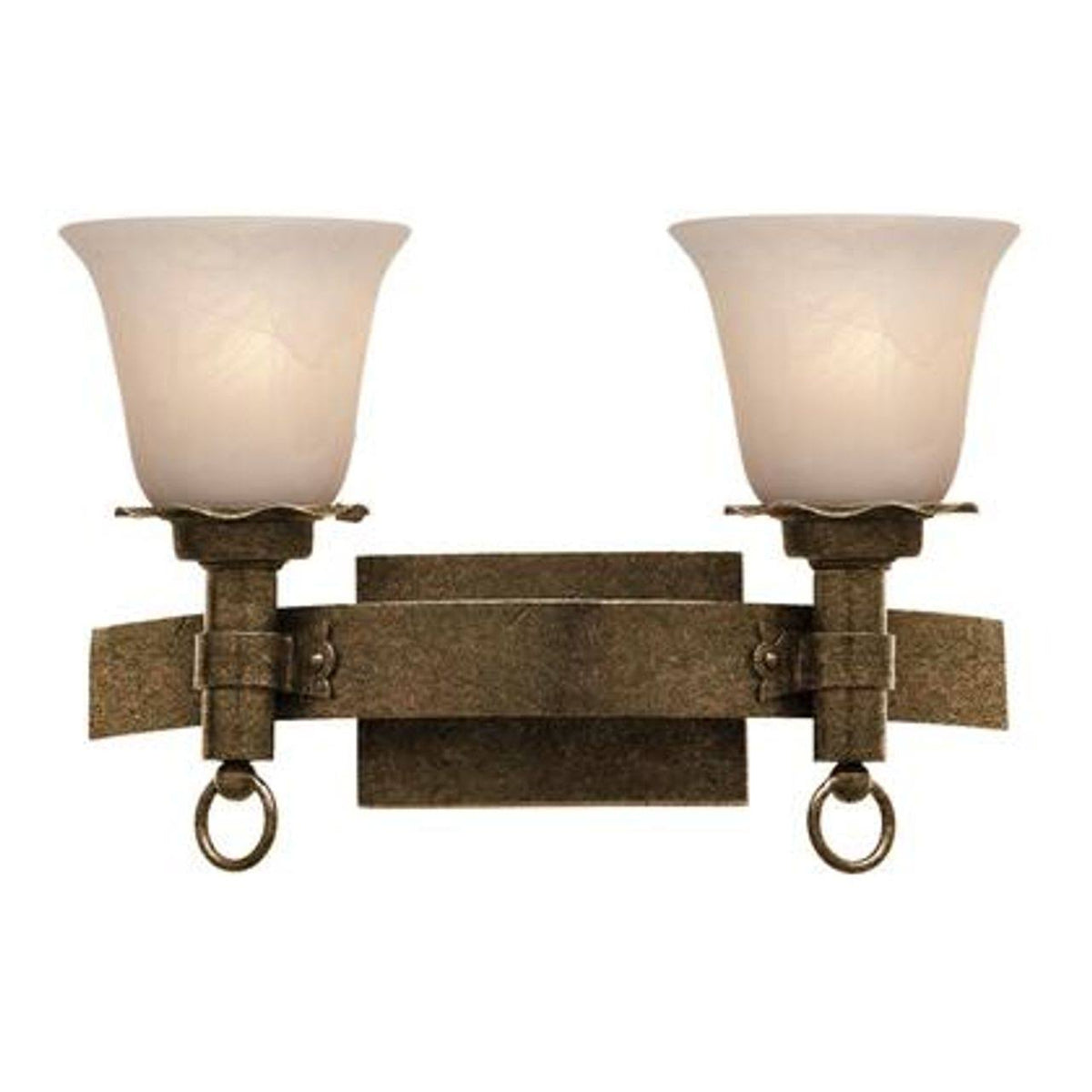 Antique Copper 2 Light Bath W72780
