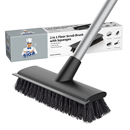 Unflagged Bristle Silicone Blade Broom G97000