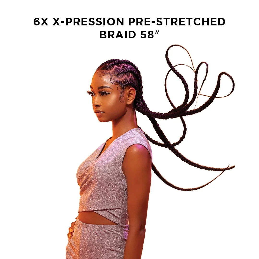 1B Off Black Jumbo Braid Hair 58” R27357