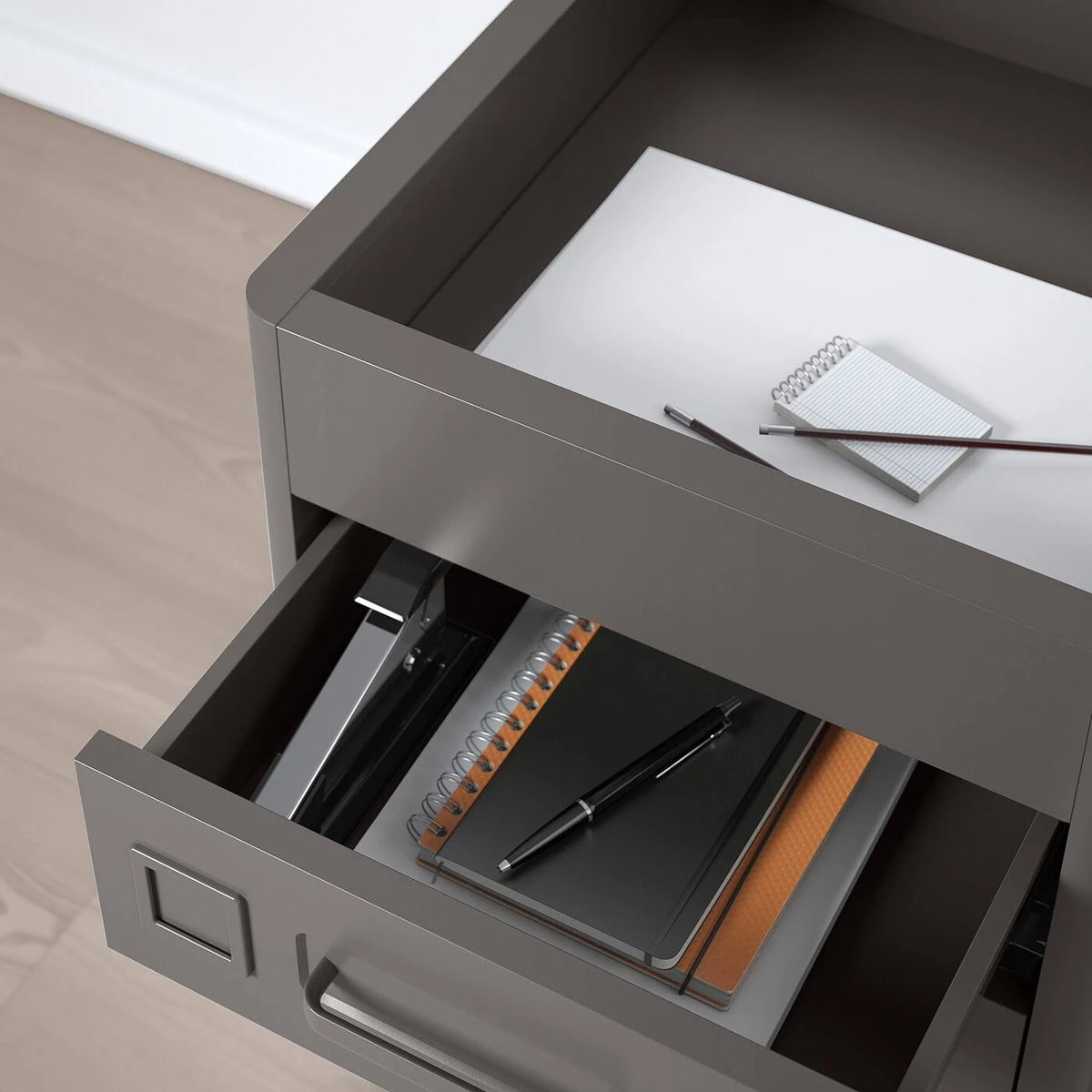 Dark Gray Drawer Unit on Casters Y237074