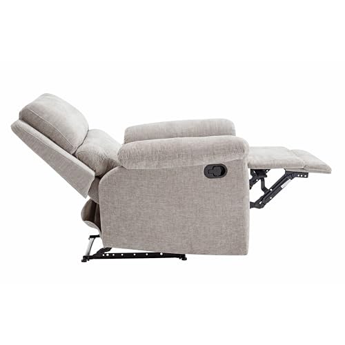 Brown PU Leather Recliner Chair Q71232