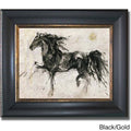Framed Canvas (Black/Gold) B8639