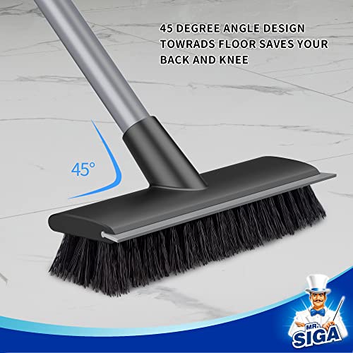 Unflagged Bristle Silicone Blade Broom G97000