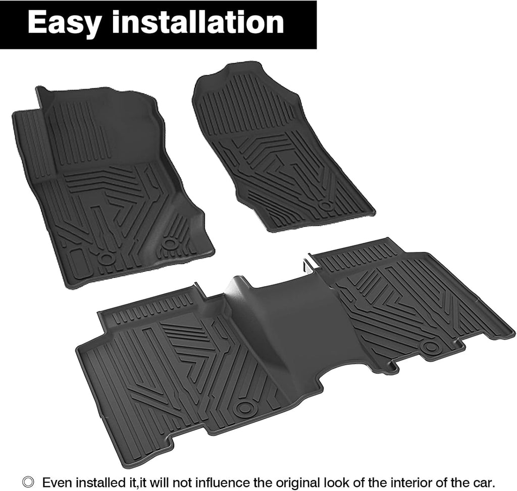 All Weather Floor Liners 1st & 2nd Row 3D TPE B485