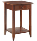 American Heritage End Table with Drawer & Shelf C454