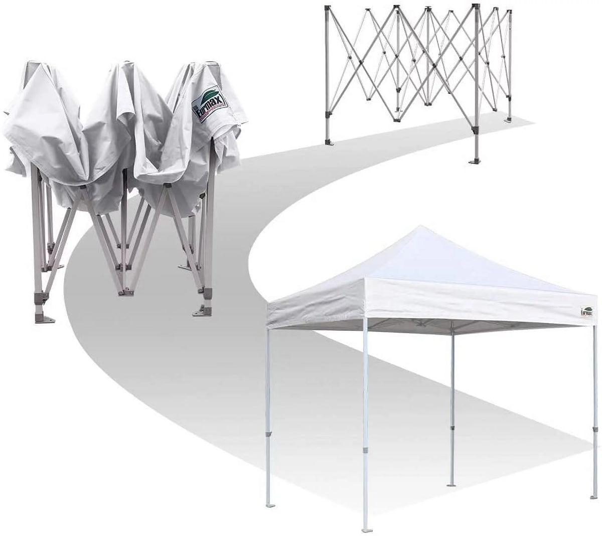 10x10 Ft Pop up Canopy Tent with Removable Sidewalls Z406523