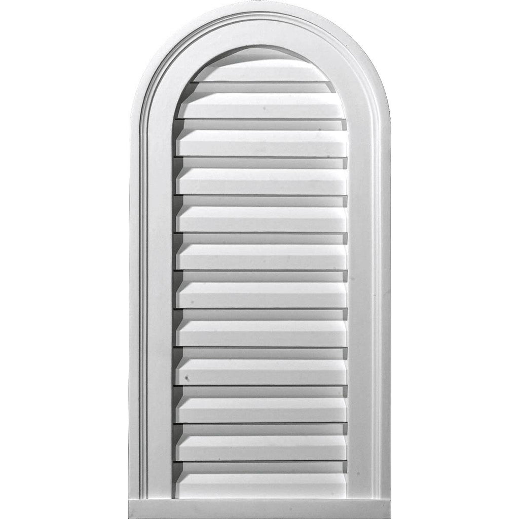 Cathedral Urethane Gable Vent Louver E10839