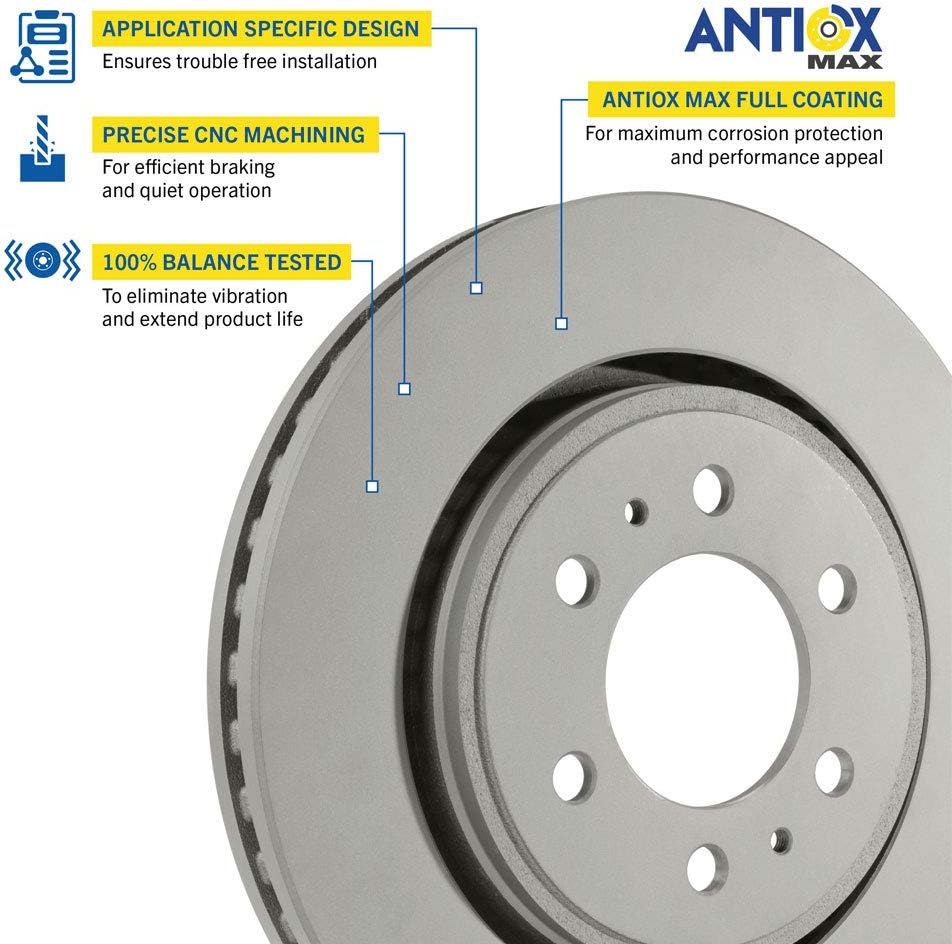 Rear Brake Rotor Pack of 2 J2679