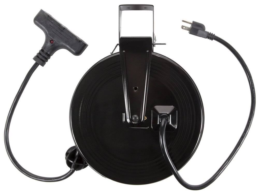 Black 30-Foot Cord Reel K663742