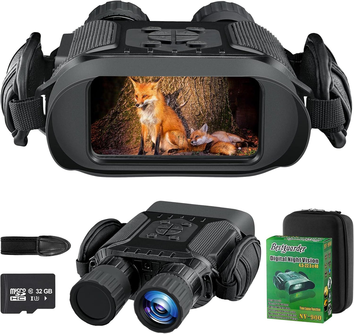 Night Vision Binoculars with 4.5-22.5×40 Digital Infrared Scope N262