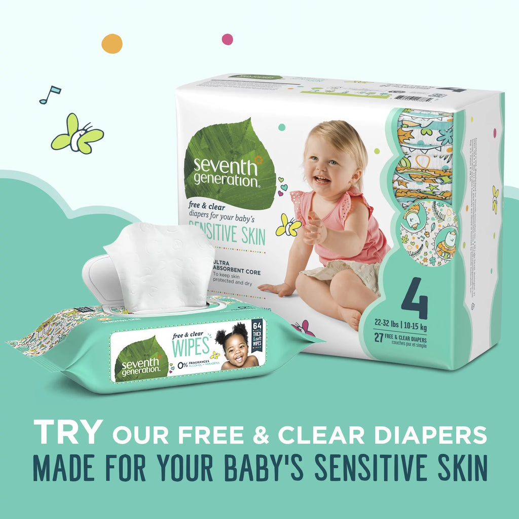Baby Wipes Sensitive Protection 768 Count U3673
