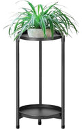 Black 3 Tier Metal Plant Stand L926045