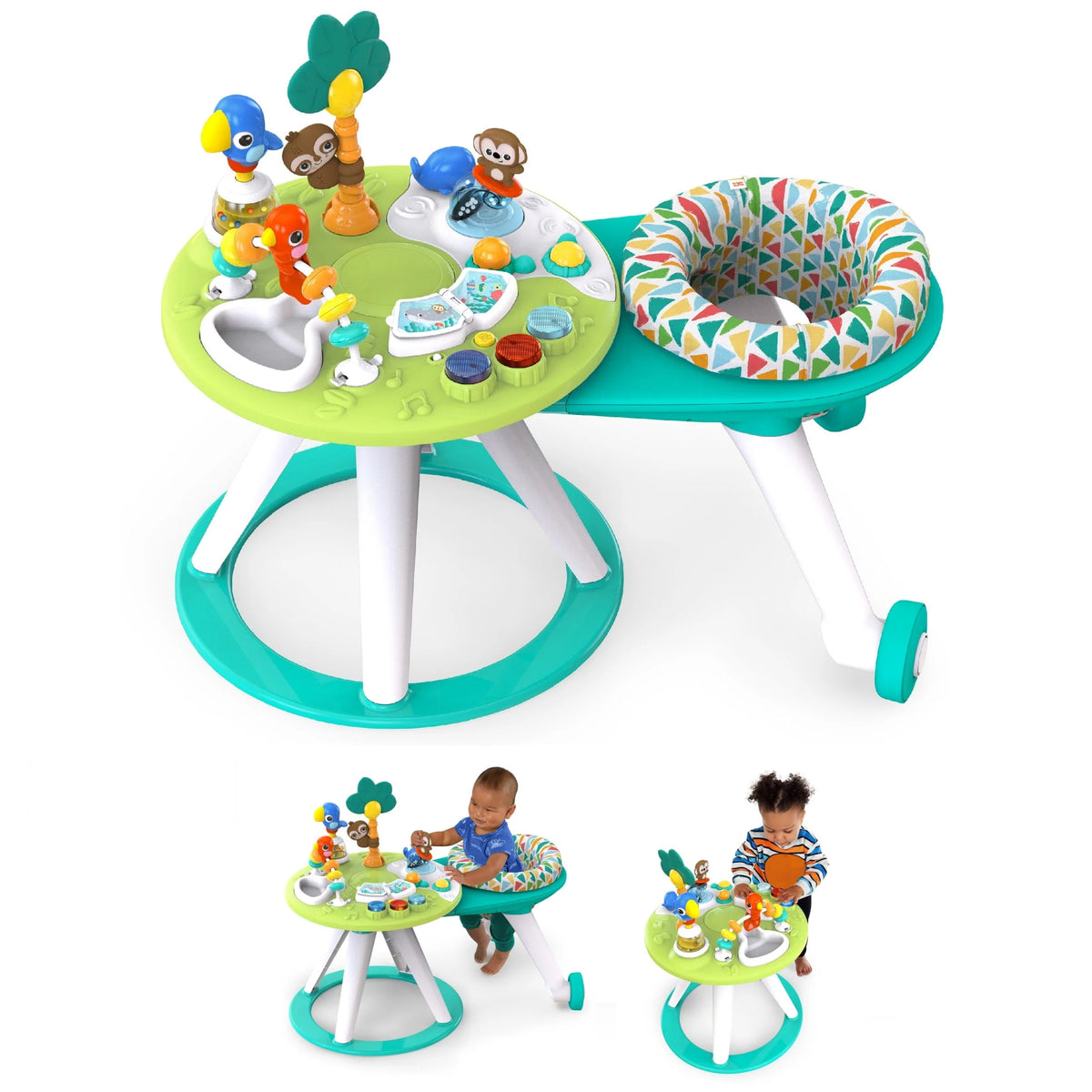 2-in-1 Walk-Around Baby Activity Center & Table D27846