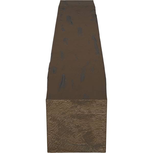 Pecky Cypress Faux Wood Fireplace Mantel O1358