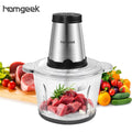 Electric Food Grinder 8cup Stainless Steel 2 Gears 250W D681