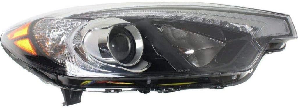 Kia Forte Koup Headlight Assembly 2014 2015 Driver Side Halogen X578