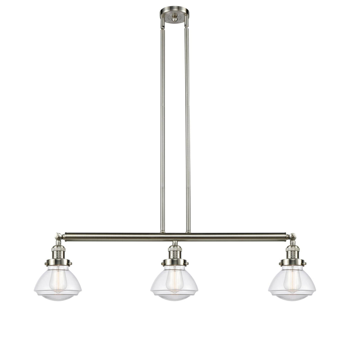 Brushed Satin Nickel 3 Light Island Light Z232