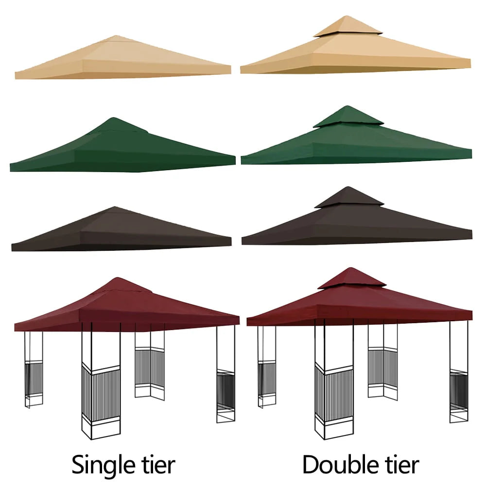 10FTx10FT Replacement Canopy Top Gazebo Tent Sunshade Cover Z9018