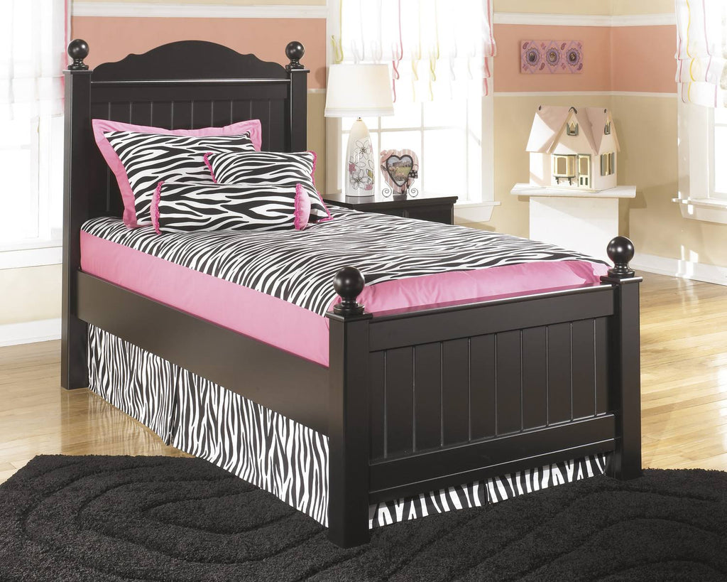 Twin Poster Rails Black O228