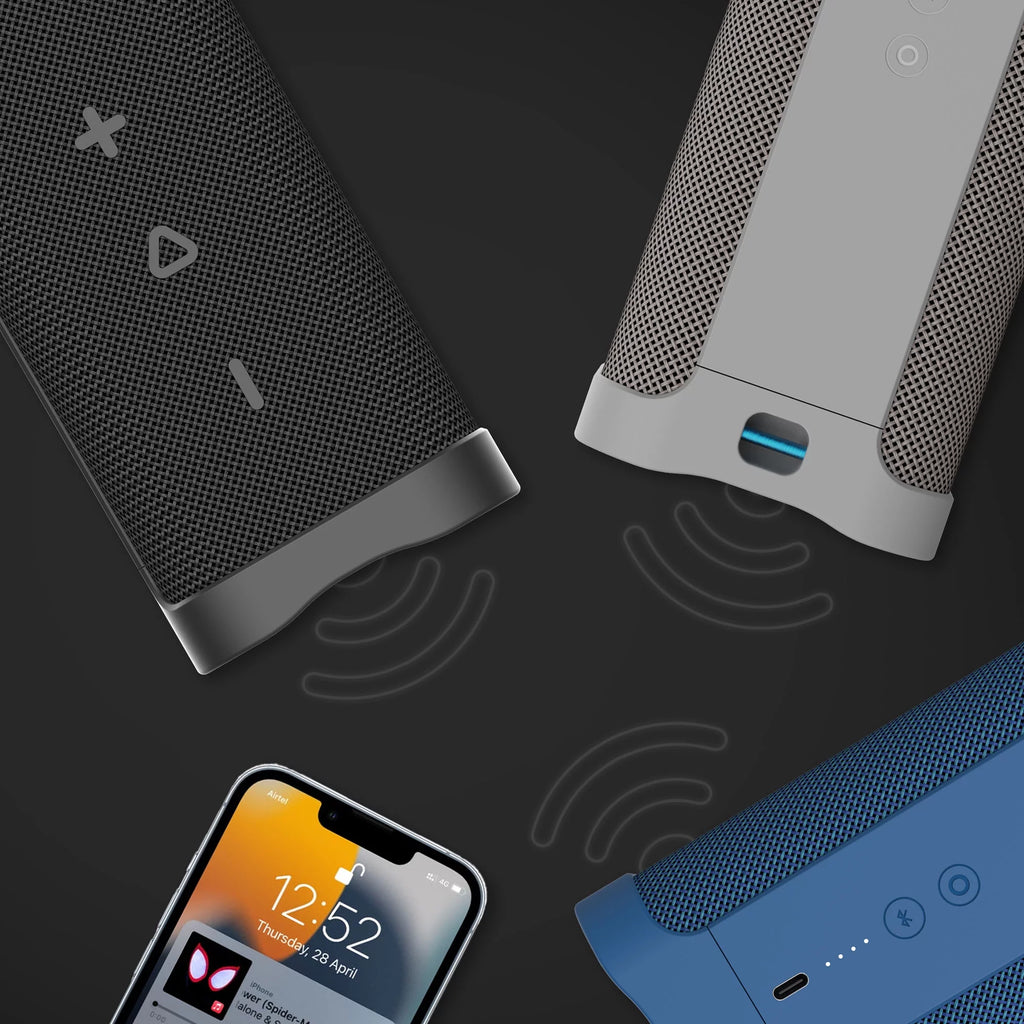 Black Compact Wireless Speaker R8278