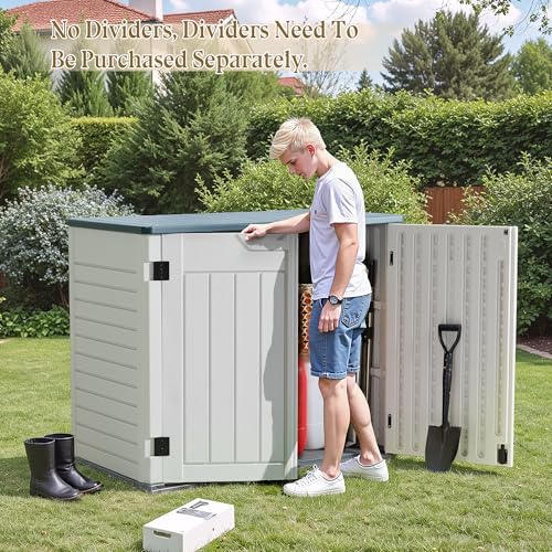 White 34 Cu. Ft. Outdoor Resin Storage Shed S32540