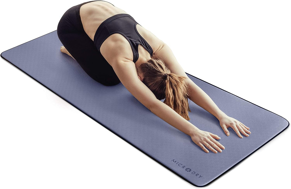 Fitness Exercise Mat with High Impact Foam & Carrying Strap W811780