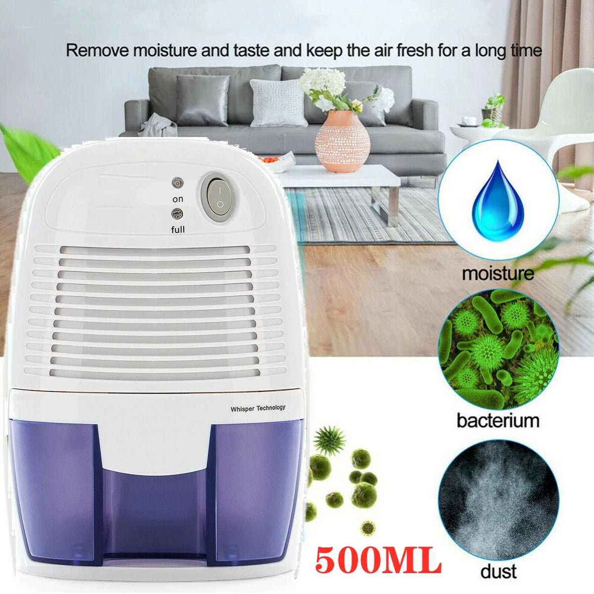 Portable Dehumidifier Moisture Absorber M912232