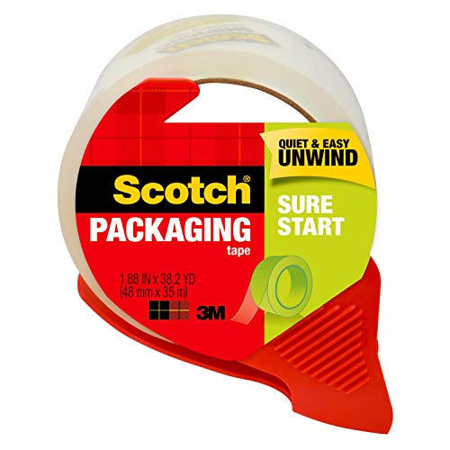 1.88"x 38.2 yd Clear Shipping Packaging Tape M178911