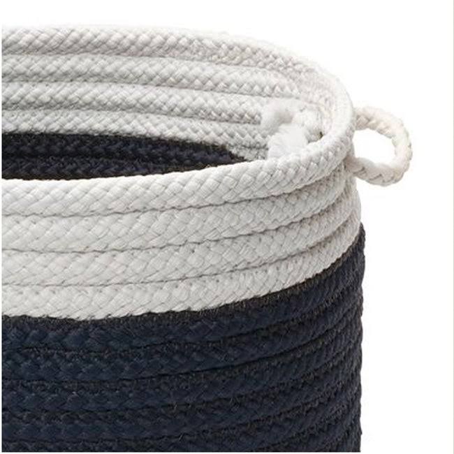 Navy Storage Basket with Handles Q732
