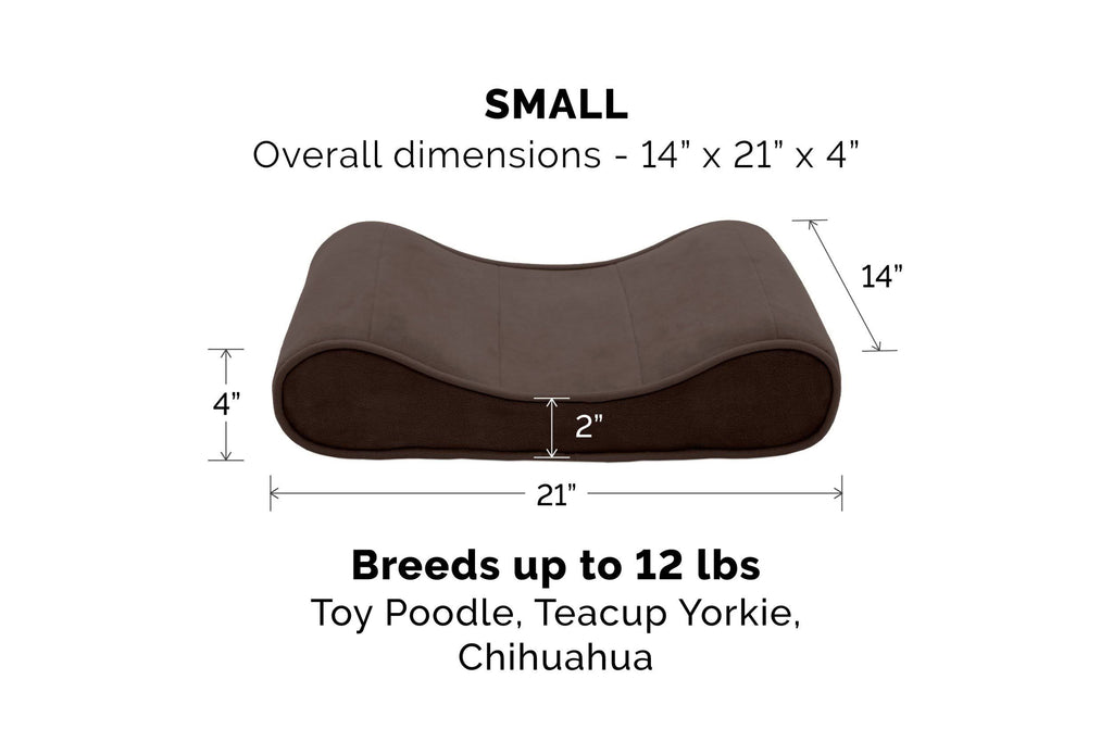 Giant Gray Memory Foam Pet Bed for Dogs u0026 Cats S236928