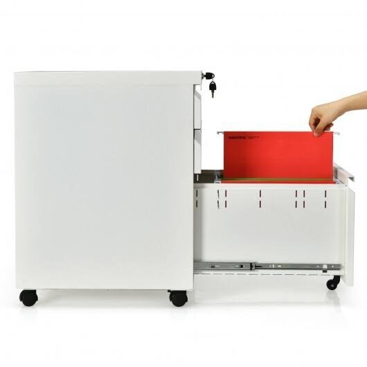 3-Drawer Mobile File Cabinet with Lock J786789