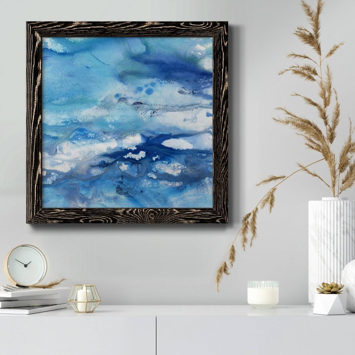 Framed Canvas 20x20 White S8777