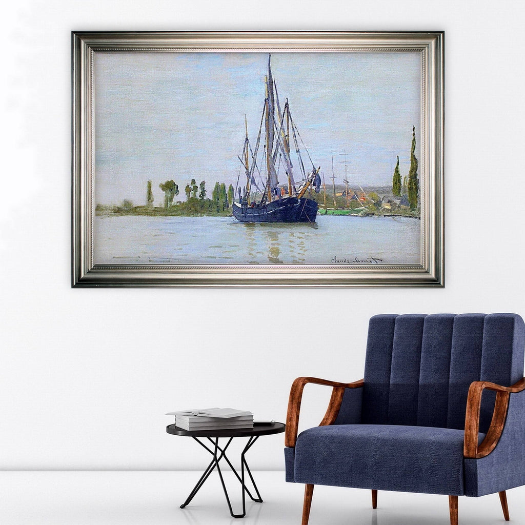 Silver Frame Sailing Boat G726