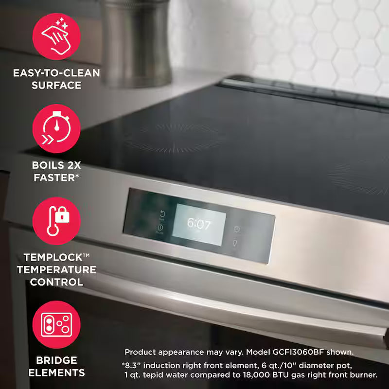5.3 cu. ft. Induction Range with Convection in Stainless Steel Z539