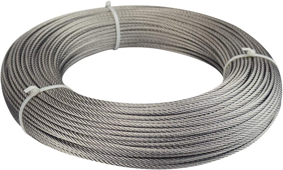 165Feet 5/32 Stainless Steel Wire Rope Cable Railing P584