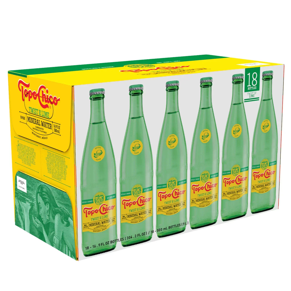 Sparkling Mineral Water 16.9 fl. oz., 18 Ct Q883
