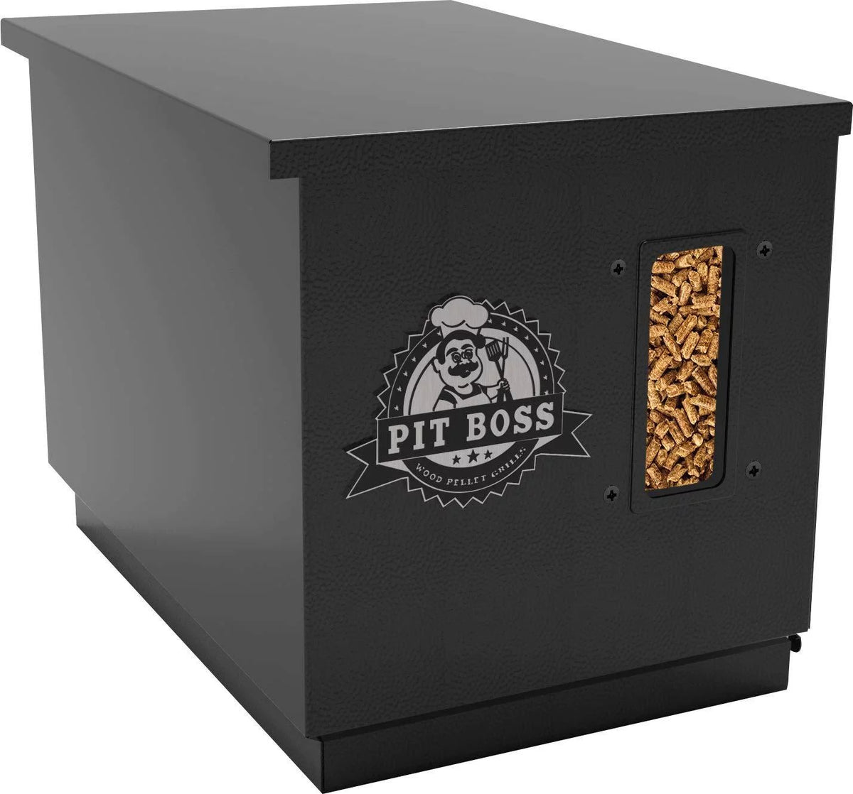 Black Pellet Grill Hopper Extension U452