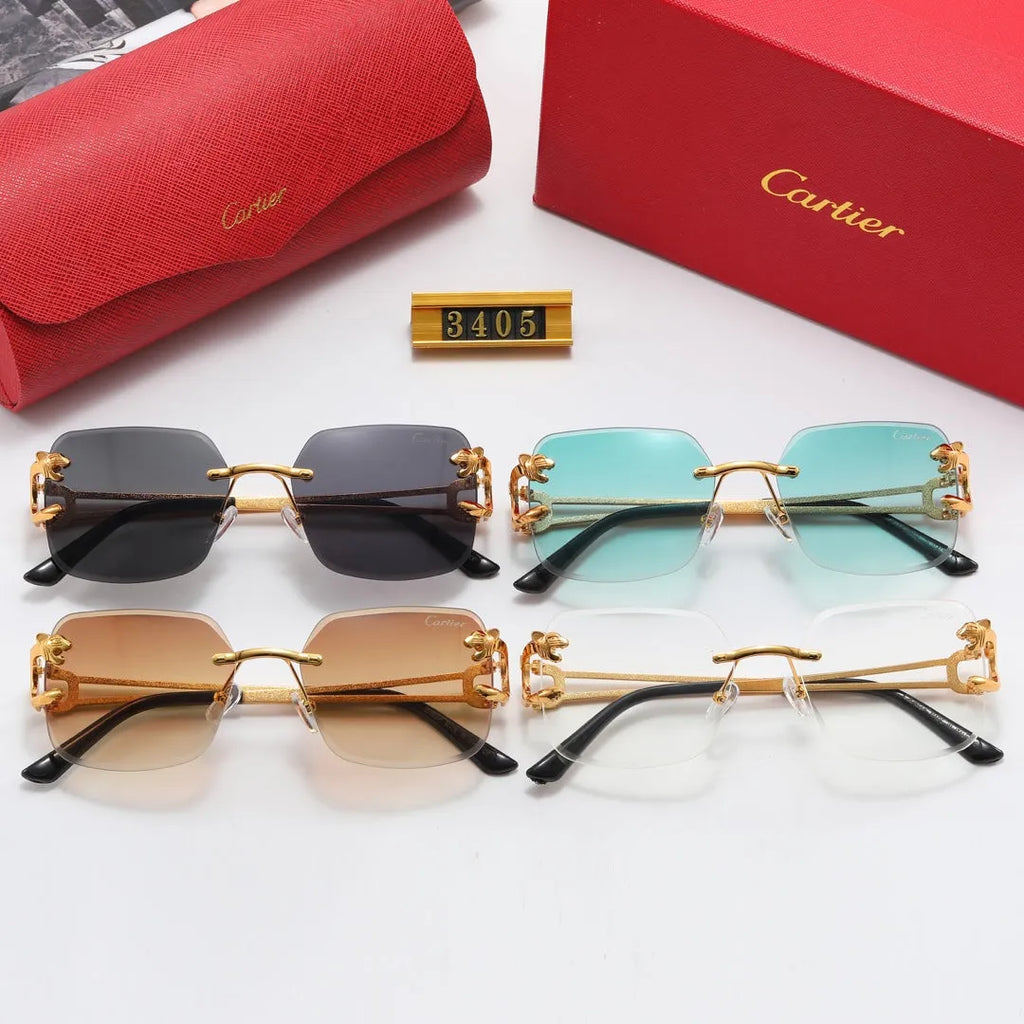 Leopard Frame Polarized Sunglasses X47450