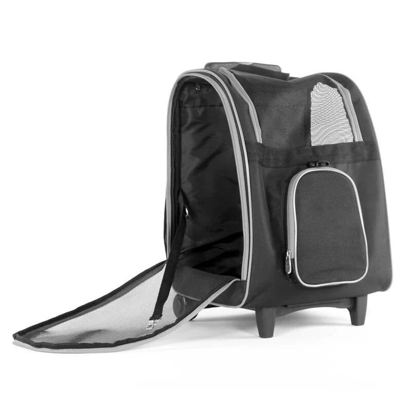 Pet Carrier with Wheels V595976