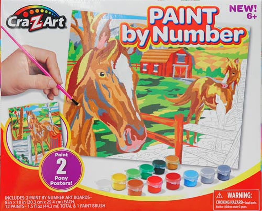 Paint by Number Activity Kit D5717