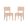 Unfinished Wood Dining Chair Set of 2 L623498