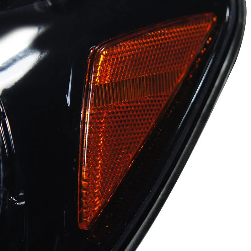 Gloss Black Halo Projector Headlights F1270