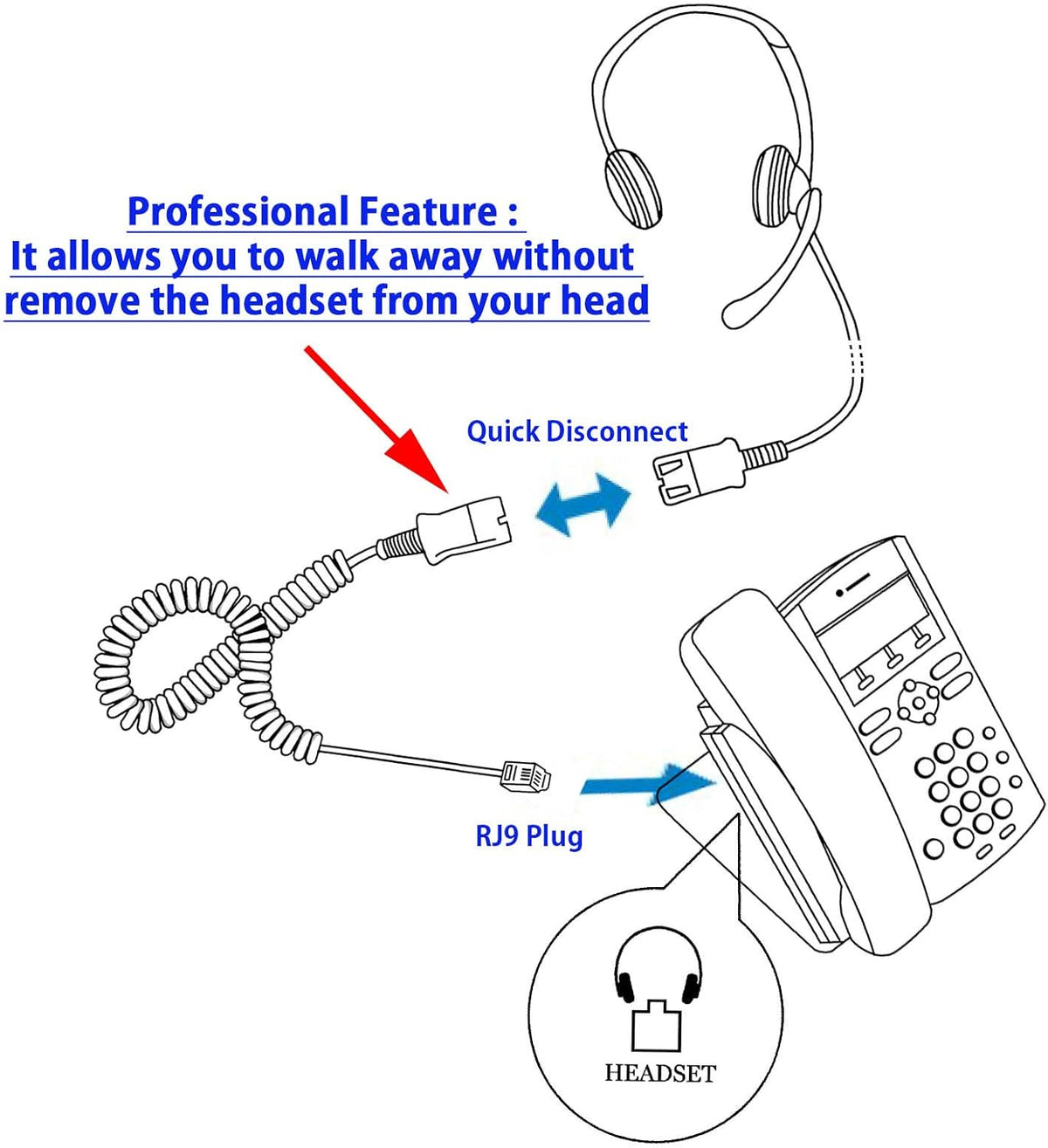 Noise Cancelling Mic Headset W2712