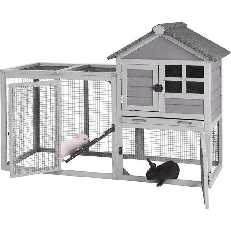 2 Story Big Bunny Cage with No Leak Tray T360