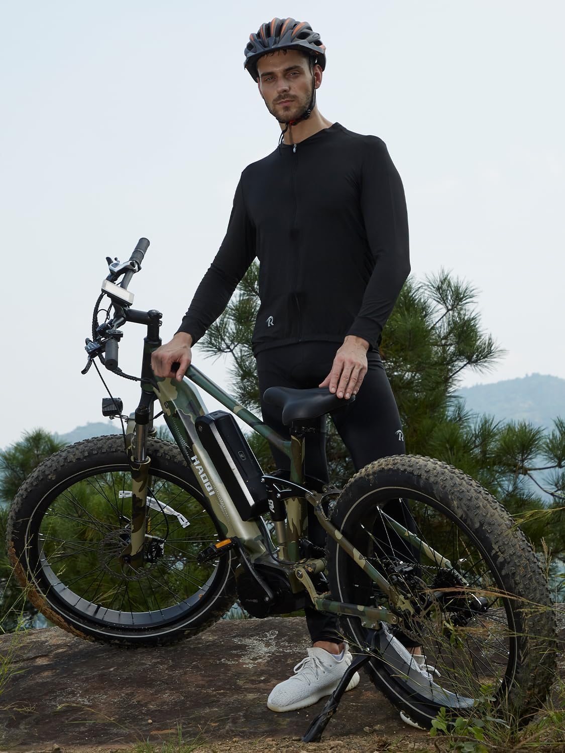 1000W Full Suspension Electric Mountain Bike with 48V 22AH Dual Removable Battery W535