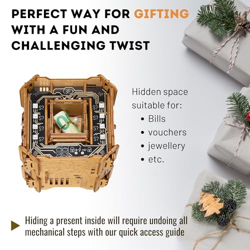3D Wooden Puzzle Box Z844021
