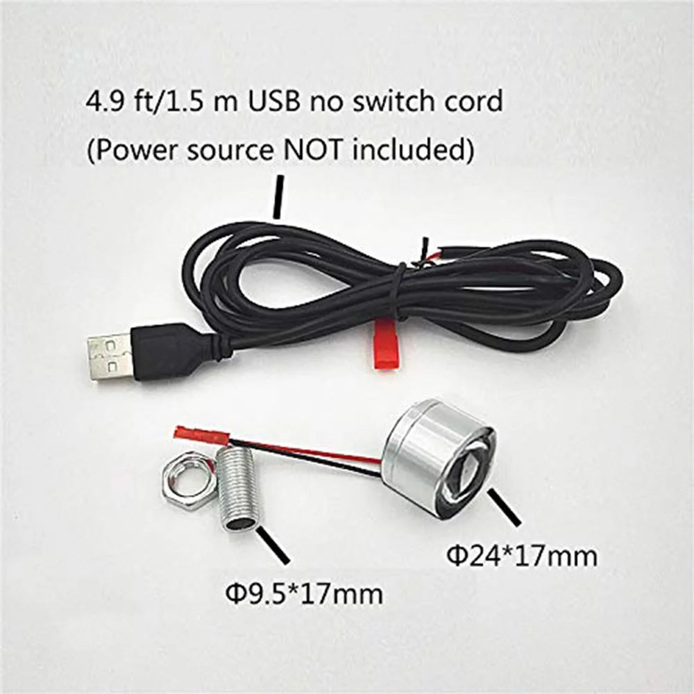 10 PCS Warm White 5V LED Light Source V62245