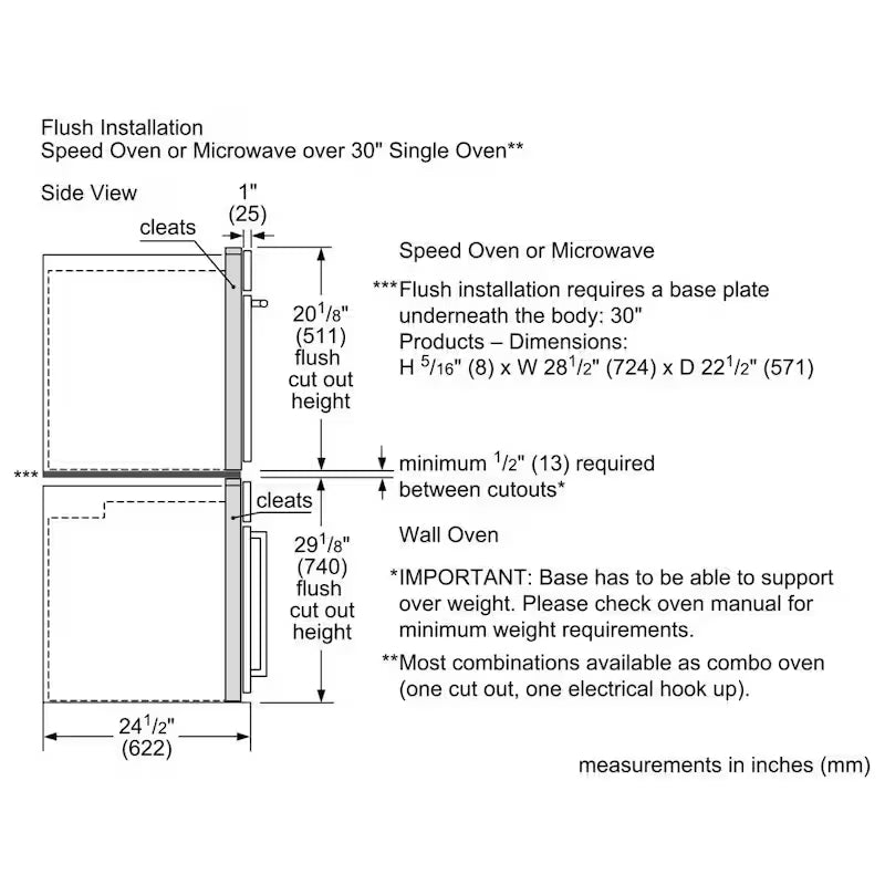 30 in. Single Electric Convection Wall Oven Stainless Steel K453552